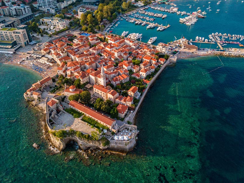 Hafen von Budva