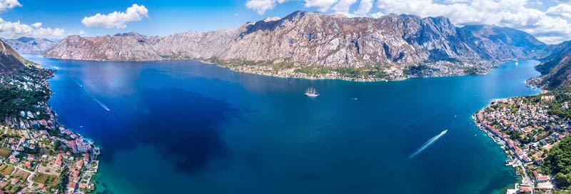Montenegro mit dem Motorboot entdecken